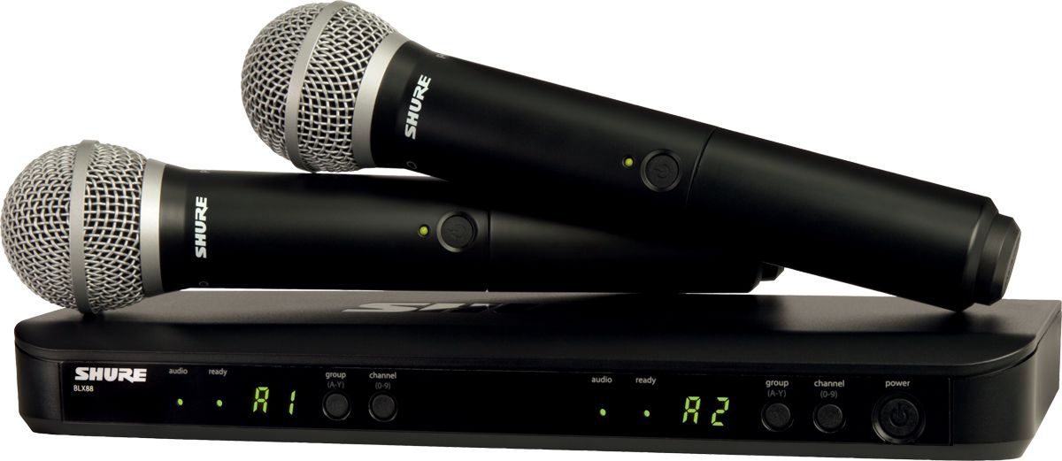 SHURE BLX288E/PG58 M17 вокальная радиосистема в Елабуге