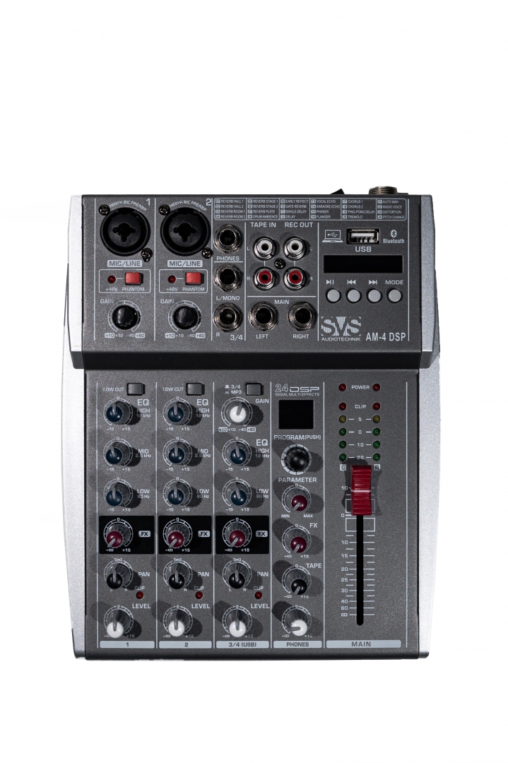 SVS Audiotechnik mixers AM-4 DSP Аналоговый микшерный пульт, 4-канала в Елабуге