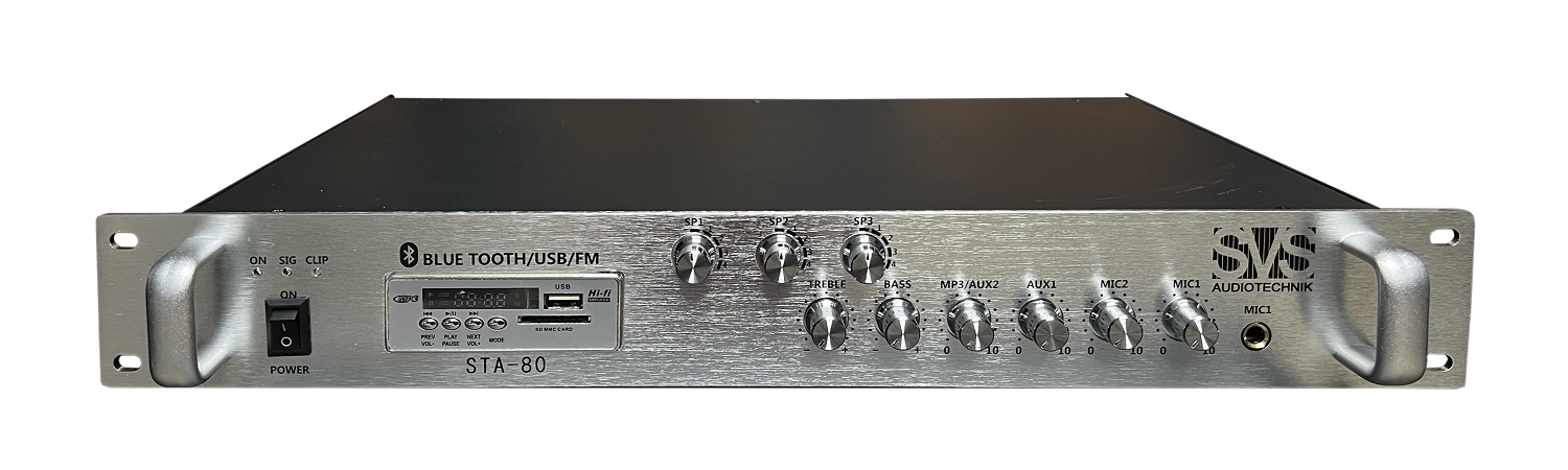 SVS Audiotechnik STA-80 Микшер-усилитель для систем Public Address в Елабуге